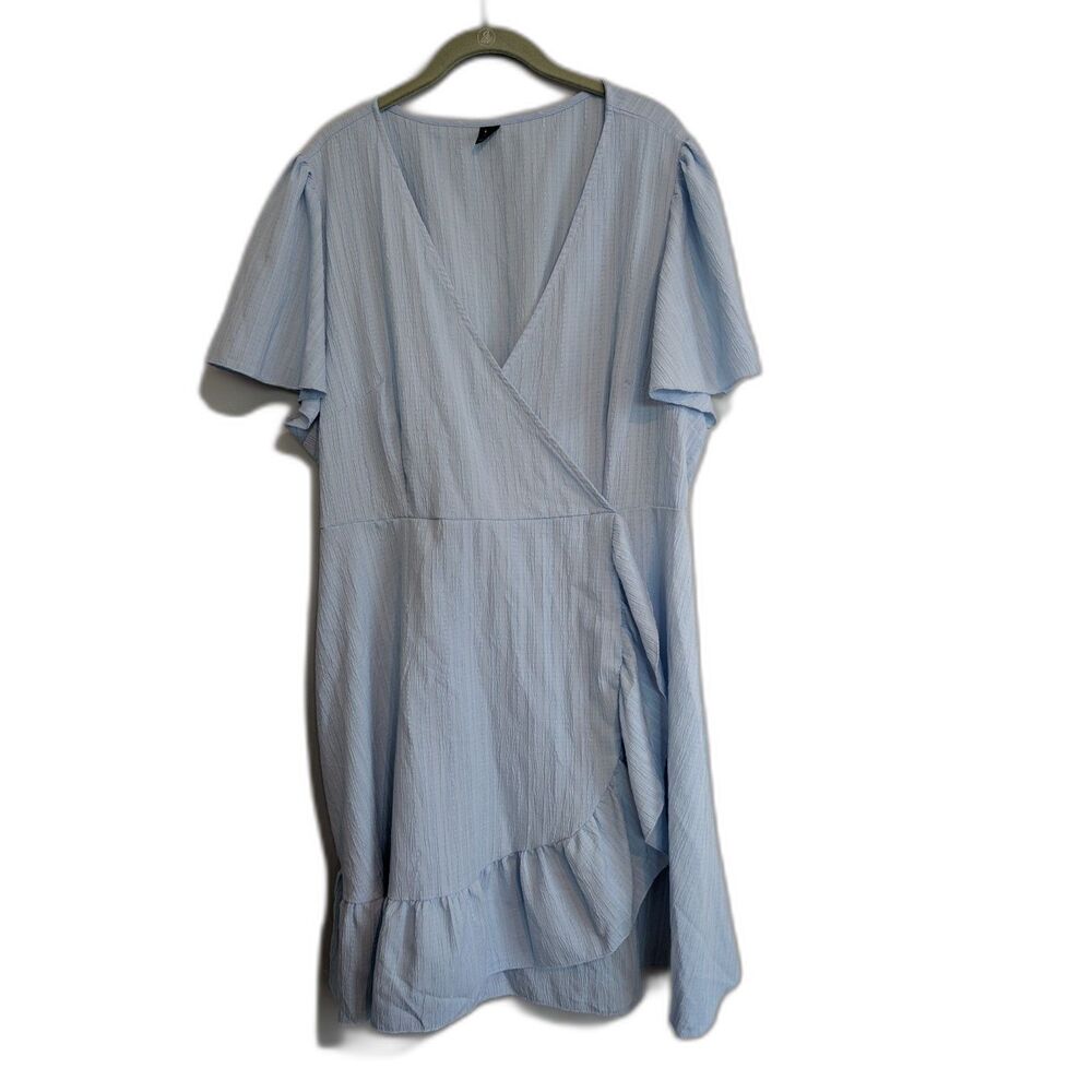 Women's Blue Dress Size 3x - Picture 1 of 6